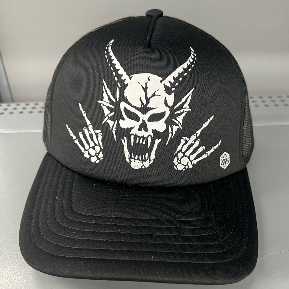 STRANGER THINGS HELLFIRE CLUB ROLLING DICE SNAPBACK HAT
